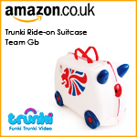 Trunki Ride-on Suitcase Team Gb